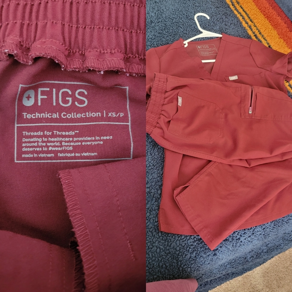 Figs scrubs set